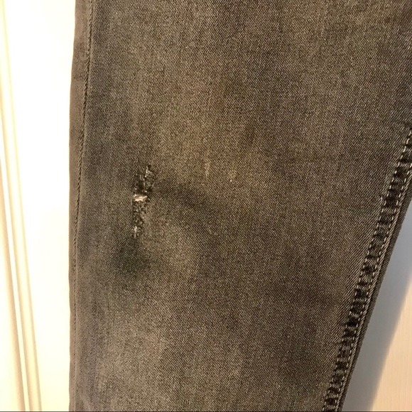 Topshop Jamie High Waist Distressed Moto Jeans - Picture 5 of 12